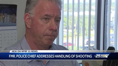 Former Boca Raton police chief addresses handling of shooting