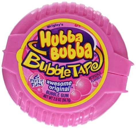 Hubba Bubba Original Bubble Tape Y Hubba Bubba Paquete De Cinta De ...