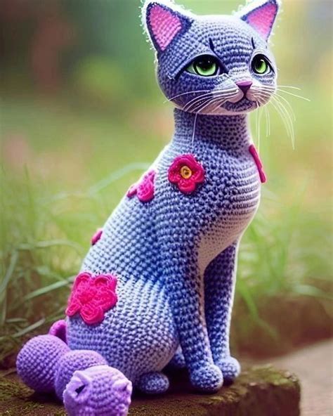 Cute Crochet Amigurumi Cat Free Pattern – Amigurumi