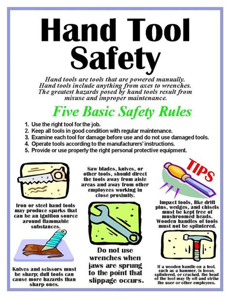 Basic Safety Rules for Hand Tools - GWG