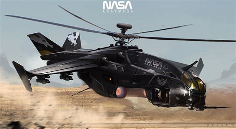 Helicopter Gunship Concept Art