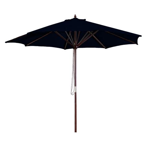 9' Wood Market Umbrella, Multiple Colors - Walmart.com - Walmart.com