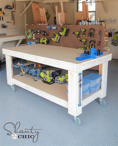 New Year... New Workbench Baby! - Shanty 2 Chic