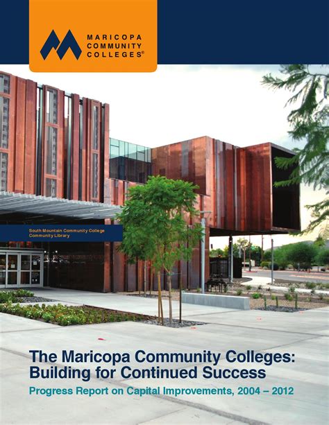 Building for Continued Success | The Maricopa Community Colleges by The ...