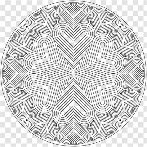 Mandala Coloring Book Rigveda Child Meditation - Symbol Transparent PNG