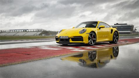 Yellow Porsche 911 Turbo 2020 4K HD Cars Wallpapers | HD Wallpapers ...