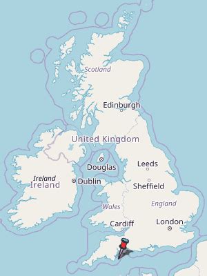 Dartmouth Map Great Britain Latitude & Longitude: Free England Maps