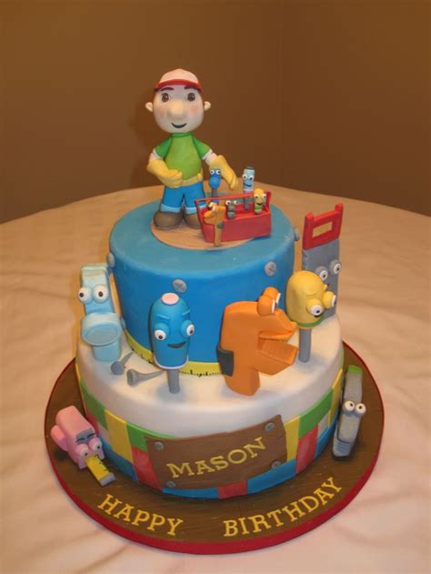 Handy Manny Cake | Handy manny birthday, Mermaid cakes, Handy manny cake