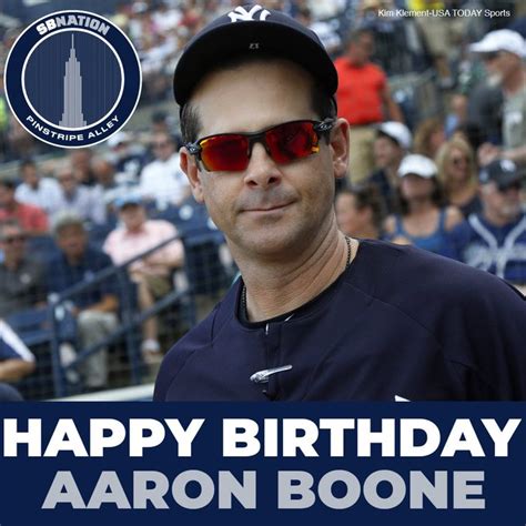 Aaron Boone's Birthday Celebration | HappyBday.to