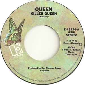 Queen - Killer Queen (1974, CTH, Butterfly label, Vinyl) | Discogs