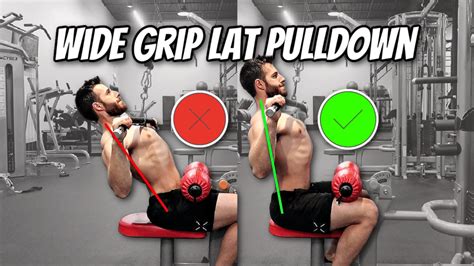 3 Wide Grip Lat Pulldown Mistakes & Corrections | Nutritioneering