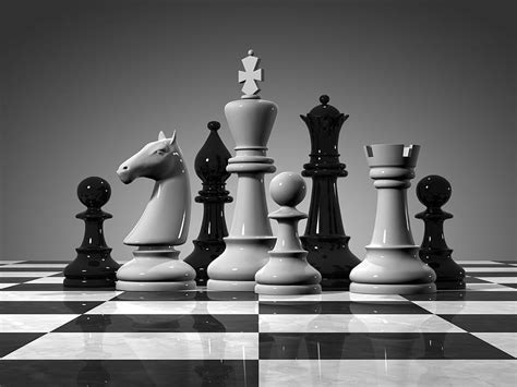 Chess Black And White King 1, Black King Chess Piece HD wallpaper | Pxfuel