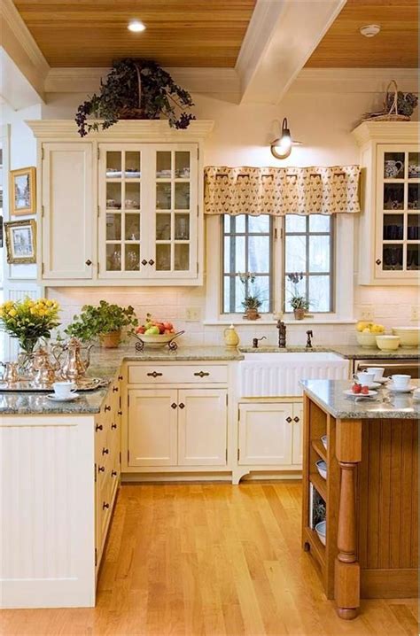 10+ White Country Kitchen Cabinets – HOMYRACKS