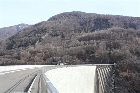 The 220 m high #dam of the Verzasca Valley is #famous first because it ...