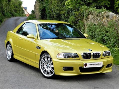 FLAWLESS! BMW M3 3.2 CONVERTIBLE 2003 SMG, RARE PHOENIX YELLOW +SMG ...