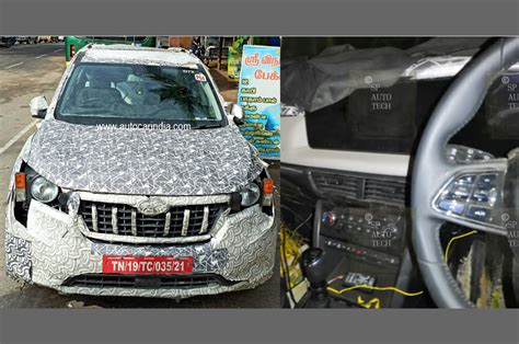 New Mahindra XUV 500 interior revealed in new spy shots | Autocar India