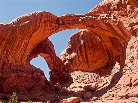 "Double Arch, Arches National Park, Utah" by Kenneth Keifer | Redbubble