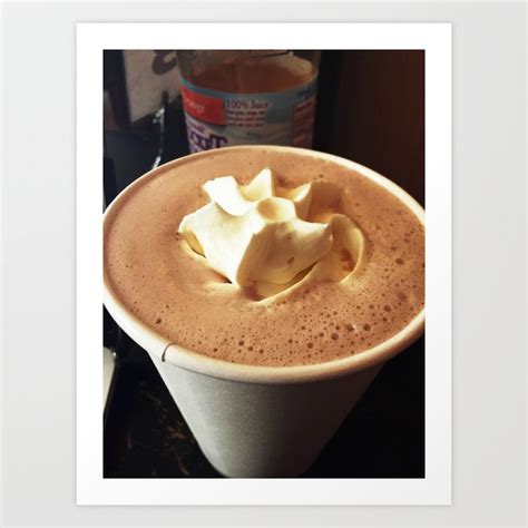 Hot Chocolate Art Print by cipollakate | Society6