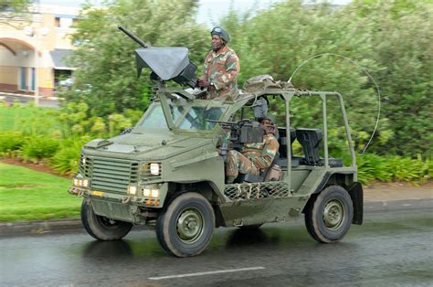 83 military vehicles destroyed by fires close to Pretoria, South Africa ...