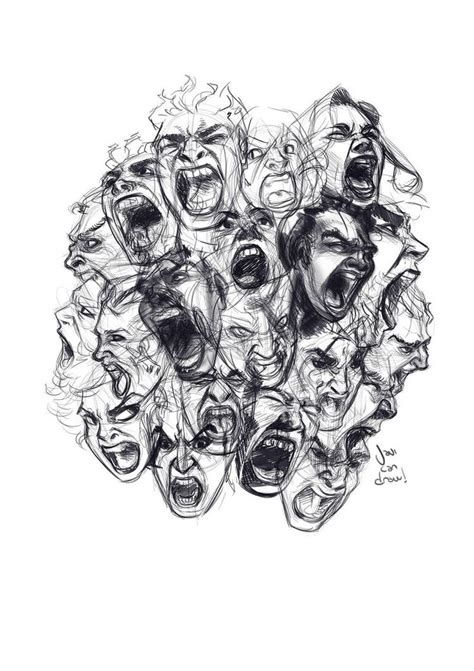 Sketchdump + HOW TO DRAW SCREAMING FACES VIDEO! by javicandraw ...