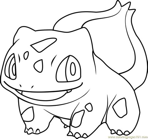 Bulbasaur Pokemon Coloring Page for Kids - Free Pokemon Printable ...