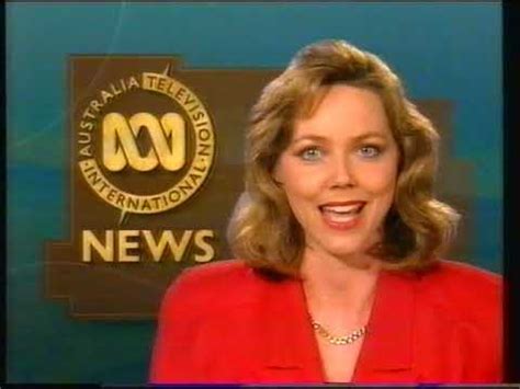 Australia Television International News With Rosemary Church 1993 - YouTube