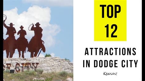 Top 12. Tourist Attractions & Things to Do in Dodge City, Kansas - YouTube