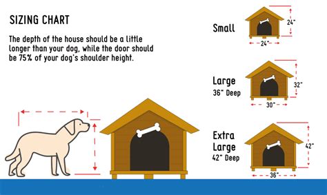 Dog House Sizing Guide: Details You Need to Know (With Infographic ...