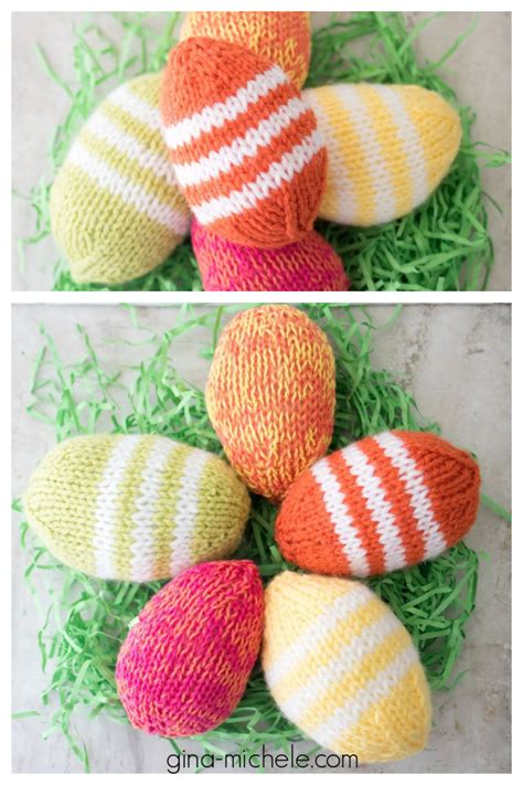 7 Easter Egg Free Knitting Pattern