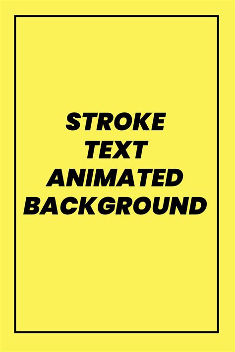 CSS Stroke Text with Animated Background Color Css Animation Examples ...