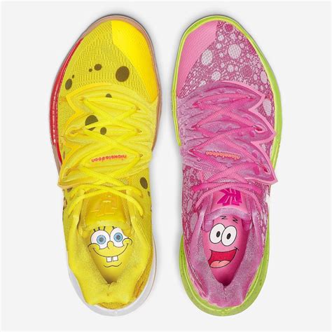 Nike Kyrie 5 GS SBSP Spongebob in Yellow Size 1Y