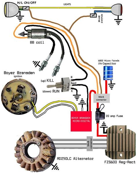 Boyer Bransden schematic - XS650 Forum | brat bobber rat cafe style ...