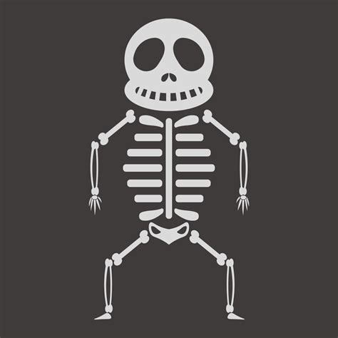 Printable Skeleton Template | Francesco Printable