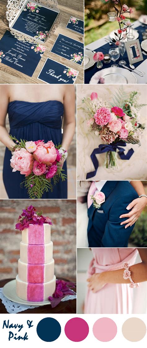 Ten Most Gorgeous Navy Blue Wedding Color Palette Ideas For 2016 ...