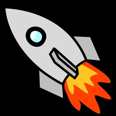 Simple Rocket Ship Drawing | Free download on ClipArtMag