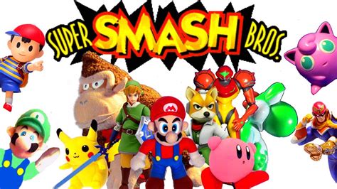 Super Smash Bros. N64 Intro: Toy Version - YouTube