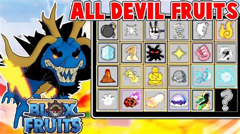 EVERY DEVIL FRUITS IN BLOX FRUIT FULL SHOWCASE ! (UPDATE 13)