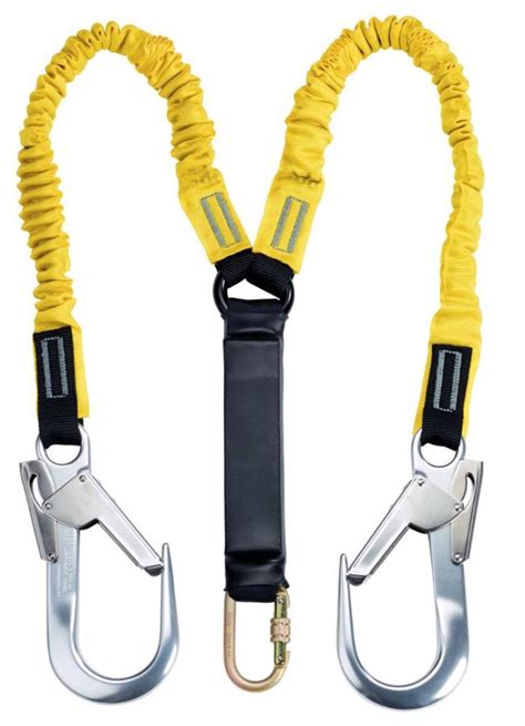 Double lanyard 1,8m go65 stretch - Lanyards - Vandeputte Safety Experts