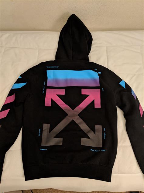 WTS Off White Gradient Zip Hoodie : r/offwhite