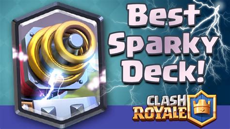 SPARKY BEST DECK - Clash Royale - YouTube