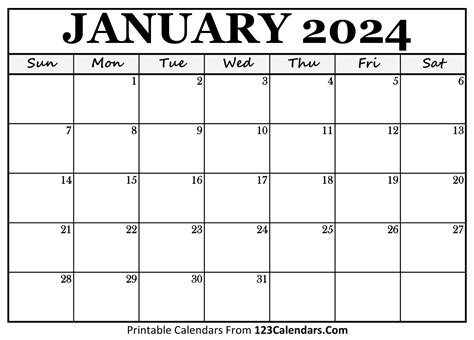 Images For Calendar January 2024 - Lunar Calendar 2024