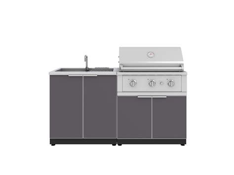 Aluminum Classic Outdoor Kitchen Cabinets 33in Performance Grill (LP ...