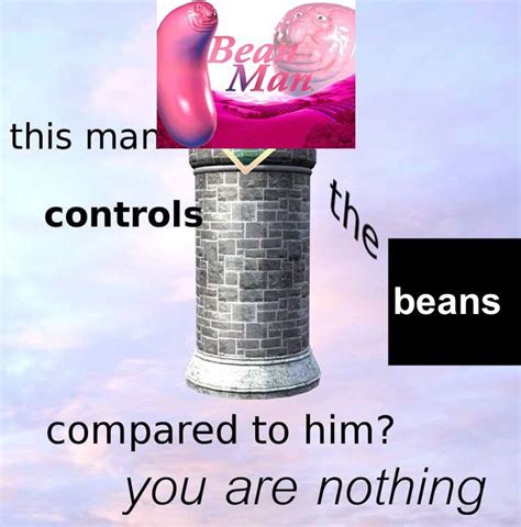 Bean man : r/surrealmemes