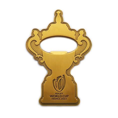 RWC 2023 Webb Ellis Trophy Bottle Opener Magnet | Champions Of The World