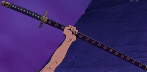 ZORO SWORD SHUSUI IS MADE OUT OF THE SAME MATERIAL AS THE PONEGLYPHS