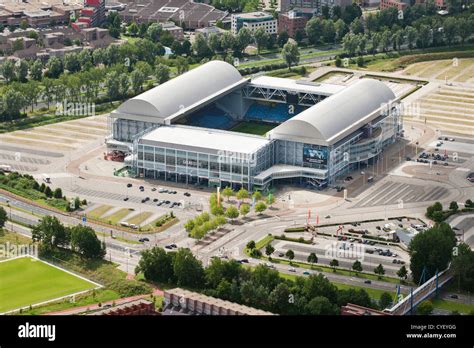 The Netherlands, Arnhem, Football and events stadium called Gelredome ...