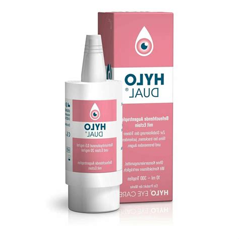 10/5pcs Hylo Dual LUBRICANT Preservative Free eye drops