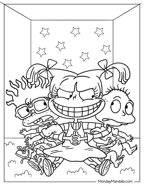 22 Rugrats Coloring Pages (Free PDF Printables)