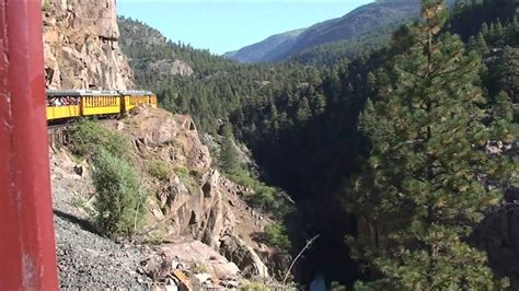 Durango Train Ride to Silverton Colorado Hi-Def - YouTube