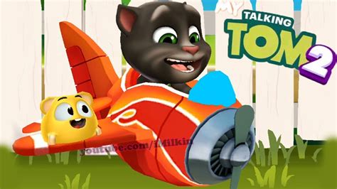 My Talking Tom 2 - Gameplay Part 2 (Android iOS) NEW GAME by Outfit7 ...